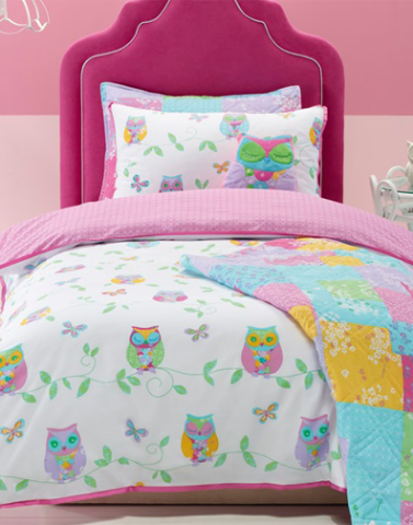 Owl Song Duvet Cover Set (double bed)