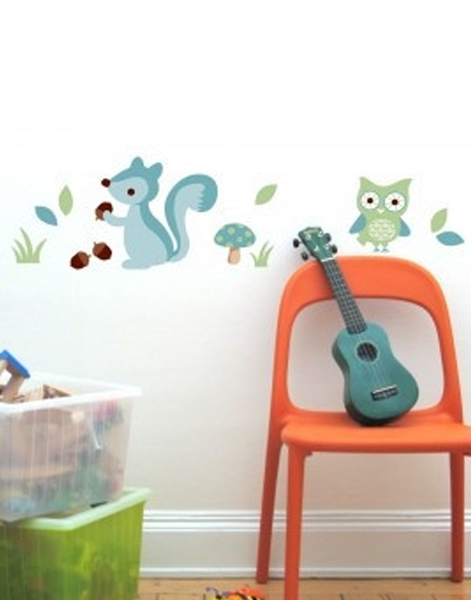 Forest Boys wall stickers
