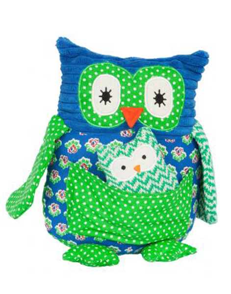 Papa owl soft toy